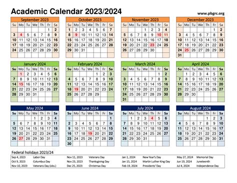 Noorda Com Academic Calendar